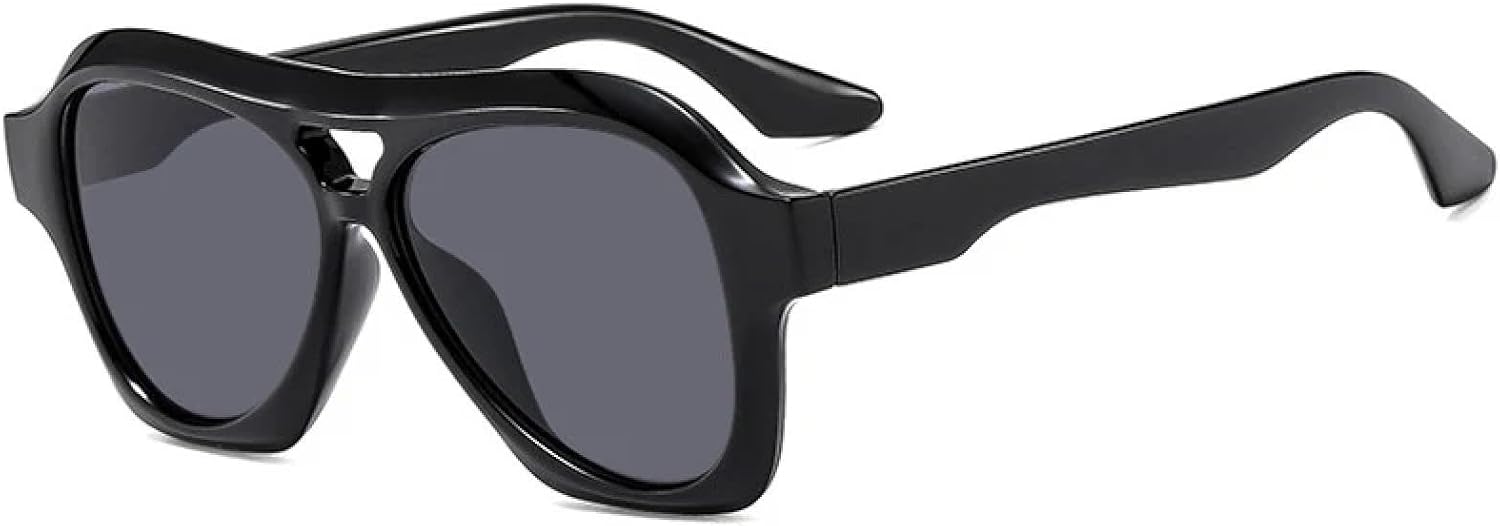 Модные солнцезащитные очки для женщин в стиле ретро, гелевые, цветные, с защитой от УФ-излучения UV400; мужские солнцезащитные очки в стиле панк TOIPASTN, Black Gray
Модные солнцезащитные очки для женщин в стиле ретро, гелевые, цветные, с защитой от УФ-излучения UV400; мужские солнцезащитные очки в стиле панк TOIPASTN, Black Gray