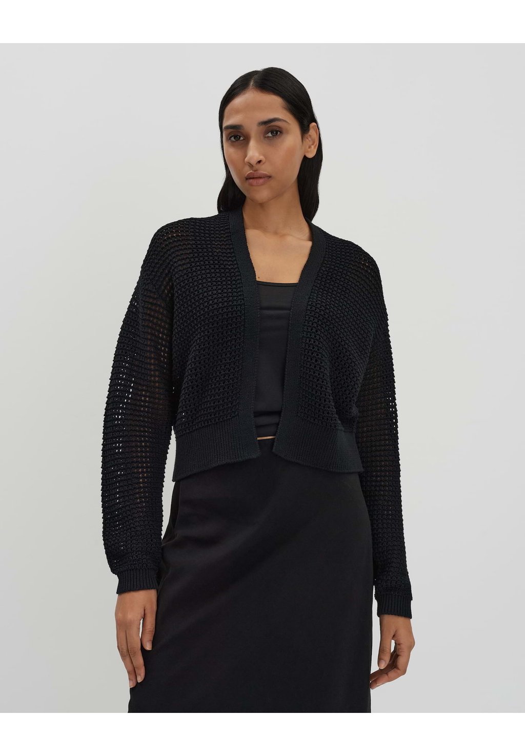 Кардиган LOOSE FIT CROCHET someday., черный
Кардиган LOOSE FIT CROCHET someday., черный