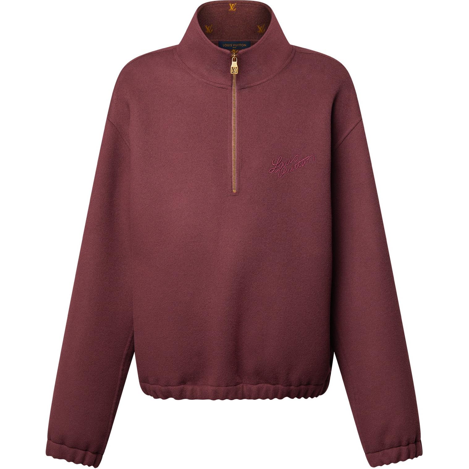 Double Face Wool-Silk Blend Pullover LOUIS VUITTON, Burgundy
Double Face Wool-Silk Blend Pullover LOUIS VUITTON, Burgundy