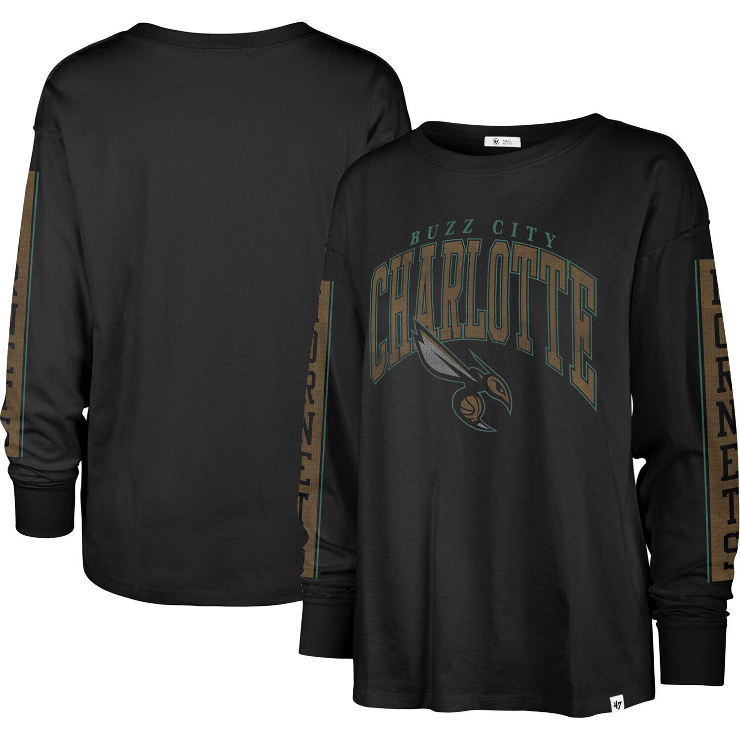Черная женская футболка '47 Charlotte Hornets City Edition SOA с длинным рукавом, Черный, Черная женская футболка '47 Charlotte Hornets City Edition SOA с длинным рукавом
Черная женская футболка '47 Charlotte Hornets City Edition SOA с длинным рукавом, Черный, Черная женская футболка '47 Charlotte Hornets City Edition SOA с длинным рукавом