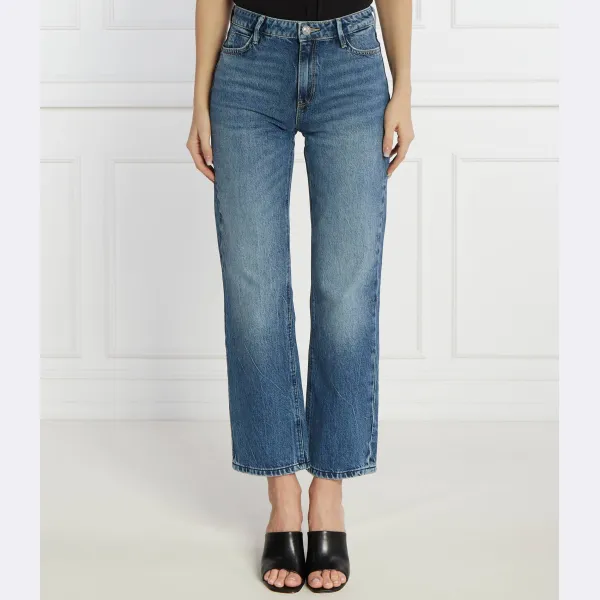 Джинсы прямого кроя 1981 года высокая талия Guess, синий
Джинсы прямого кроя 1981 года высокая талия Guess, синий