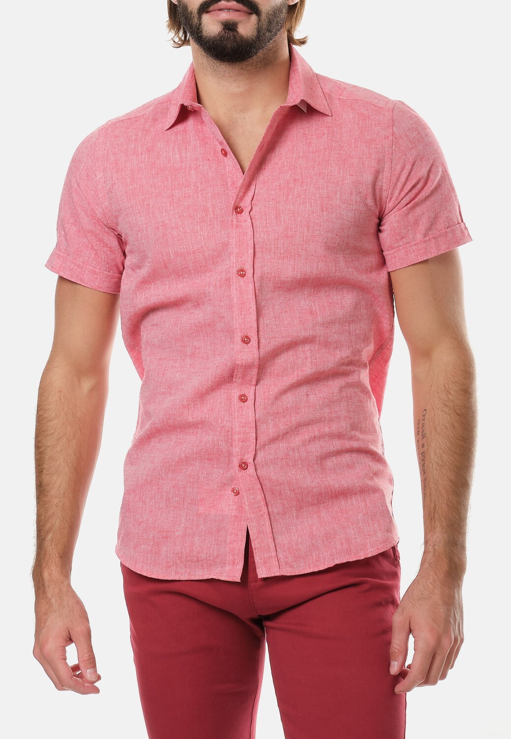 Рубашка HopenLife EZREAL, красный
Рубашка HopenLife EZREAL, красный