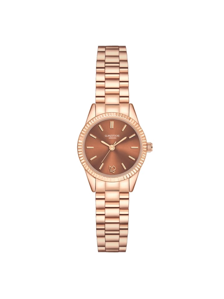 Glanzstücke München Часы из нержавеющей стали в корпусе из розового золота
Glanzstücke München Часы из нержавеющей стали в корпусе из розового золота