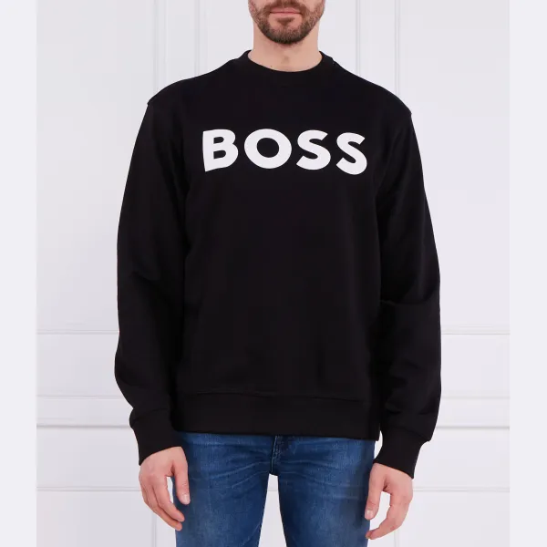 Толстовка webasiccrew стандартного кроя Boss, черный 
Толстовка webasiccrew стандартного кроя Boss, черный