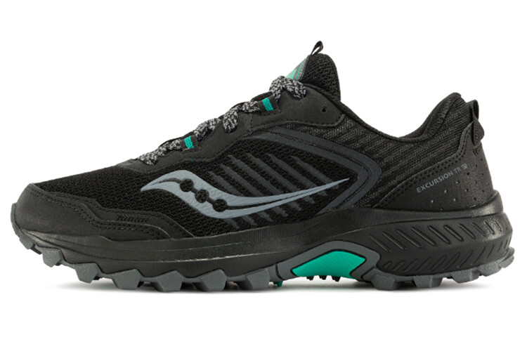 Кроссовки Excursion Running Women's Low-top Black/Blue Saucony 
Кроссовки Excursion Running Women's Low-top Black/Blue Saucony