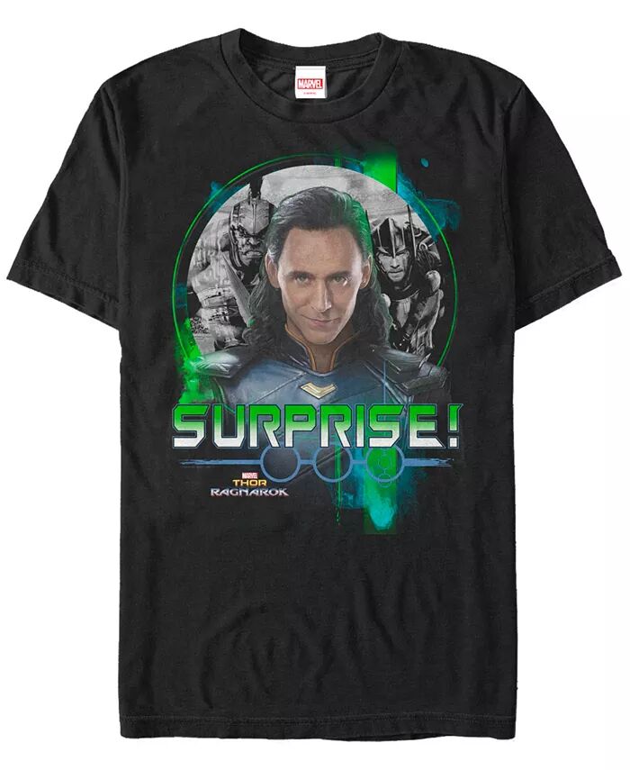 Футболка с коротким рукавом Marvel Men's Ragnarok Loki Surprise Fifth Sun, черный
Футболка с коротким рукавом Marvel Men's Ragnarok Loki Surprise Fifth Sun, черный