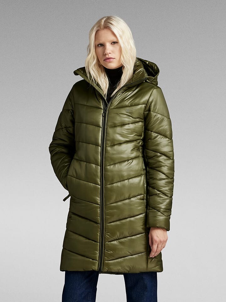 Стеганое пальто G-Star Steppmantel, хаки
Стеганое пальто G-Star Steppmantel, хаки