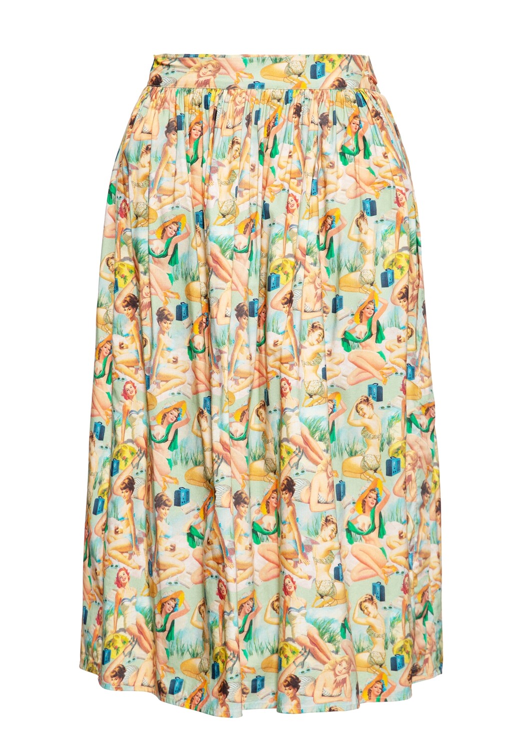 Юбка до колена Queen Queen Swing Wickel mit Pin Up All Over Print Pin Up, разноцветный
Юбка до колена Queen Queen Swing Wickel mit Pin Up All Over Print Pin Up, разноцветный