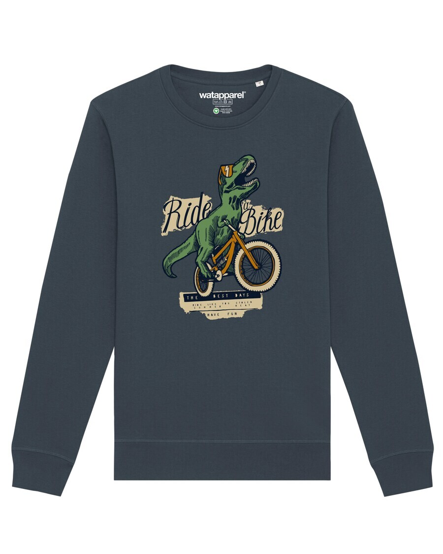 Свитер Watapparel Sweatshirt T-Rex Fahrrad, антрацит
Свитер Watapparel Sweatshirt T-Rex Fahrrad, антрацит