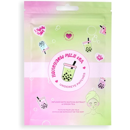 Патчи под глаза I Heart Revolution Bubble Tea Honeydew Milk Tea Soothe
Патчи под глаза I Heart Revolution Bubble Tea Honeydew Milk Tea Soothe