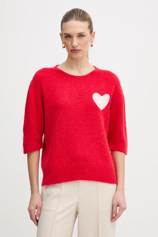 Свитер с альпакой OUI, красный
Свитер с альпакой OUI, красный