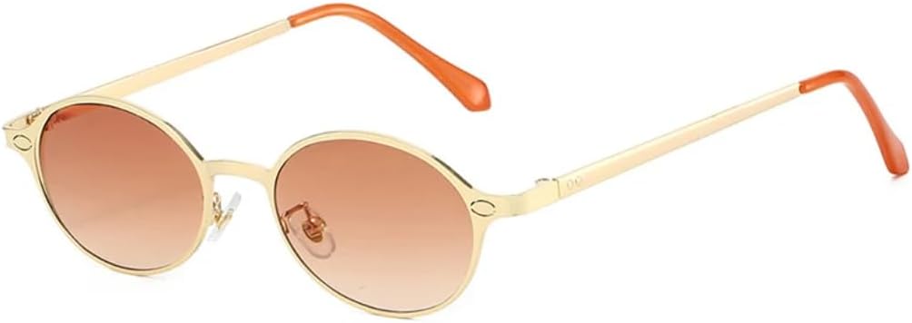 Ретро маленькие овальные металлические солнцезащитные очки для женщин и мужчин с защитой от УФ-излучения UV400 и заклепками в стиле панк (как на картинке) TVTBBVV, As the Picture
Ретро маленькие овальные металлические солнцезащитные очки для женщин и мужчин с защитой от УФ-излучения UV400 и заклепками в стиле панк (как на картинке) TVTBBVV, As the Picture