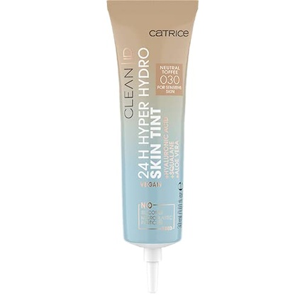 Тональная основа Clean ID 24H Hyper Hydro Skin Tint Foundation 30 мл - Нейтральный ирис Catrice
Тональная основа Clean ID 24H Hyper Hydro Skin Tint Foundation 30 мл - Нейтральный ирис Catrice