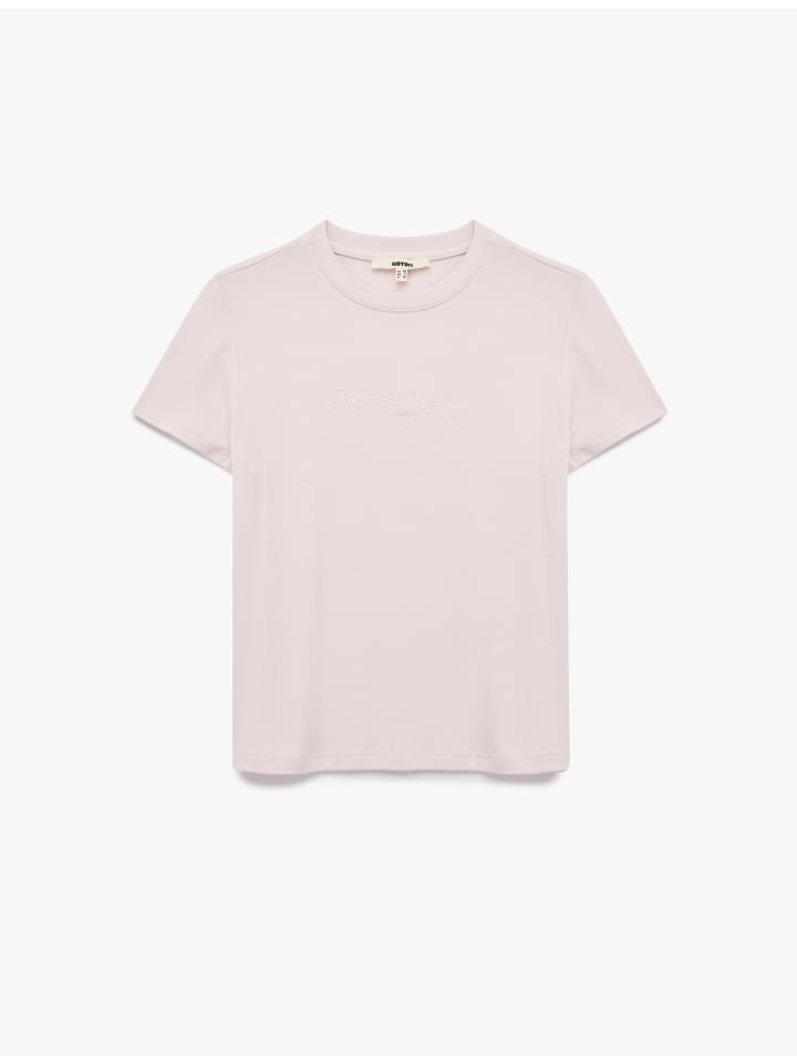 Футболка SS розового цвета KOTON
Футболка SS розового цвета KOTON