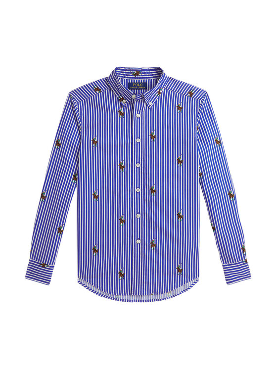 Рубашка regular fit 323A96287001 Polo Ralph Lauren, синий
Рубашка regular fit 323A96287001 Polo Ralph Lauren, синий