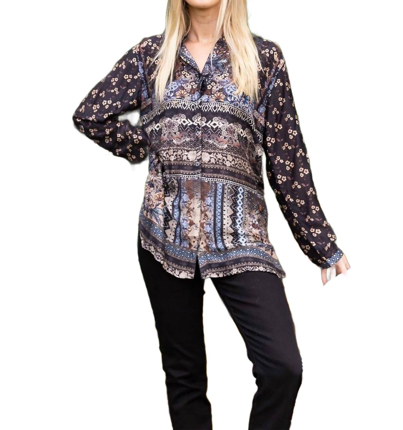 Рубашка Billie в мультиколоре Cienna
Рубашка Billie в мультиколоре Cienna