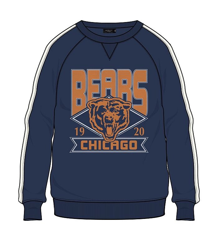 Лонгслив женский Women's NFL Chicago Bears Overtime Crew Junk Food Clothing, синий
Лонгслив женский Women's NFL Chicago Bears Overtime Crew Junk Food Clothing, синий