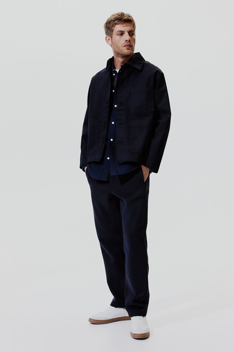 Джоггеры стандартной посадки H&M, синий
Джоггеры стандартной посадки H&M, синий