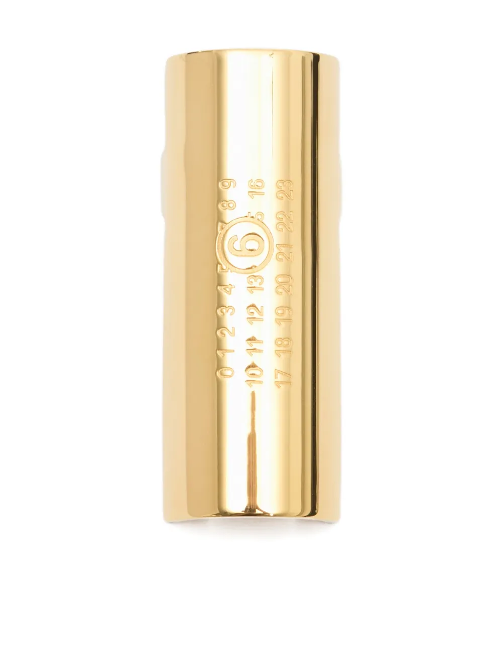 Кольцо с гравировкой MM6 Maison Margiela, золотой
Кольцо с гравировкой MM6 Maison Margiela, золотой