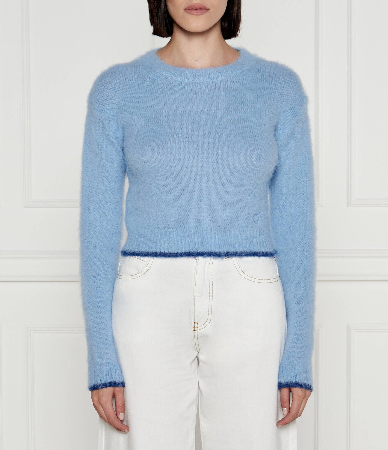 Свитер Pinko Regular Fit, небесно-голубой
Свитер Pinko Regular Fit, небесно-голубой