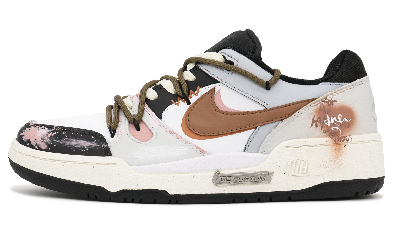 Кроссовки Nike Full Force Skateboarding Shoes Men Low-top Gray/Brown, коричневый
Кроссовки Nike Full Force Skateboarding Shoes Men Low-top Gray/Brown, коричневый