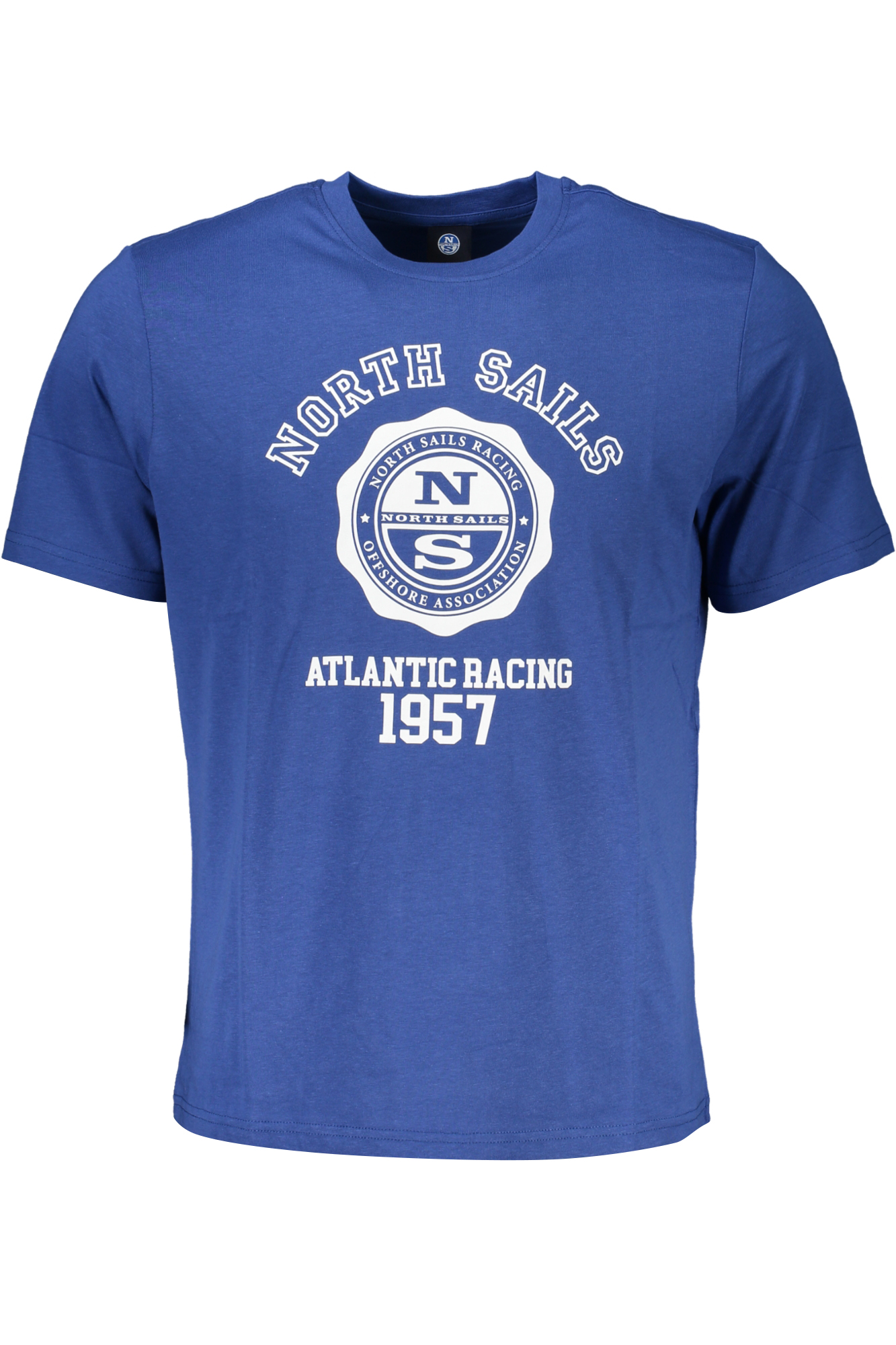 Мужская футболка North Sails хлопковая с белым принтом, синий
Мужская футболка North Sails хлопковая с белым принтом, синий