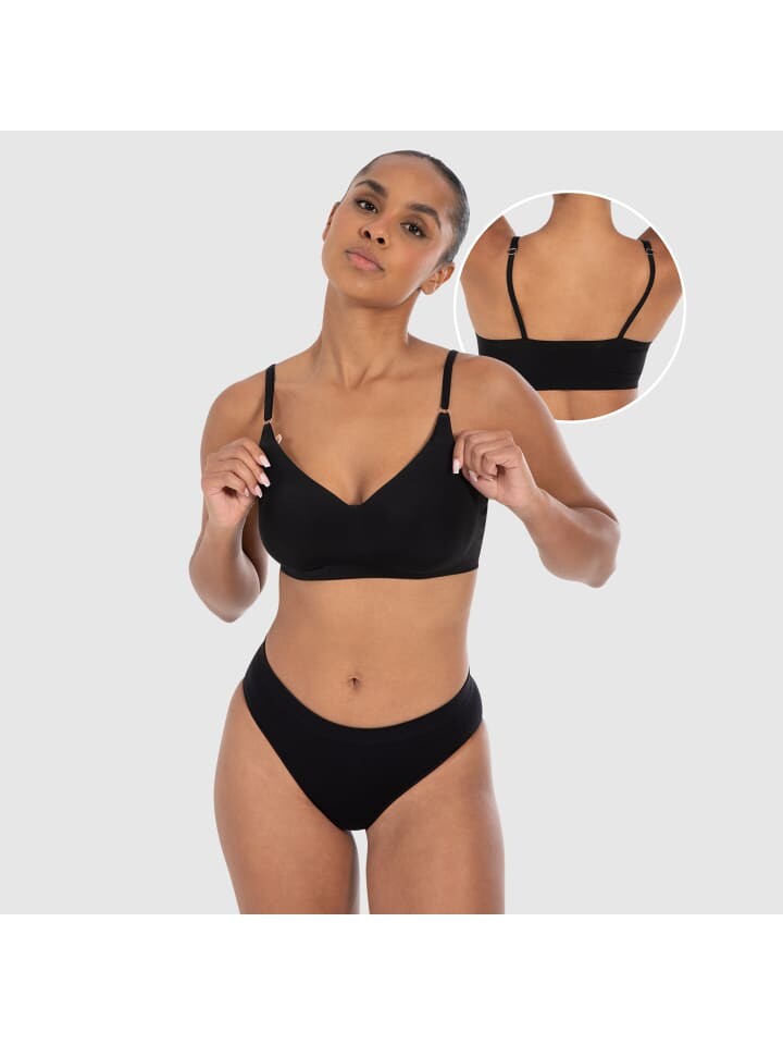 Бюстгальтер SMILODOX Bralette, черный
Бюстгальтер SMILODOX Bralette, черный