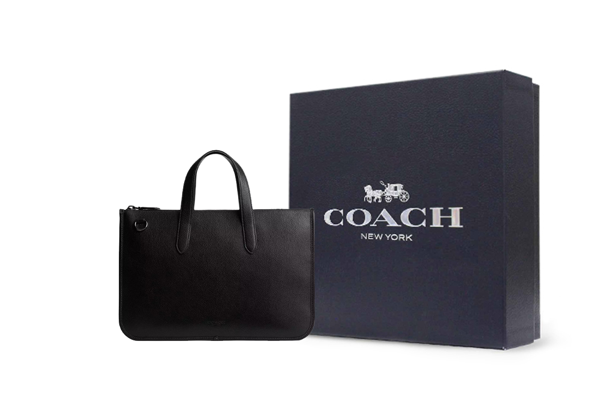 COACH Кожаный кроссбод через плечо мужская сумка тубас черный
COACH Кожаный кроссбод через плечо мужская сумка тубас черный