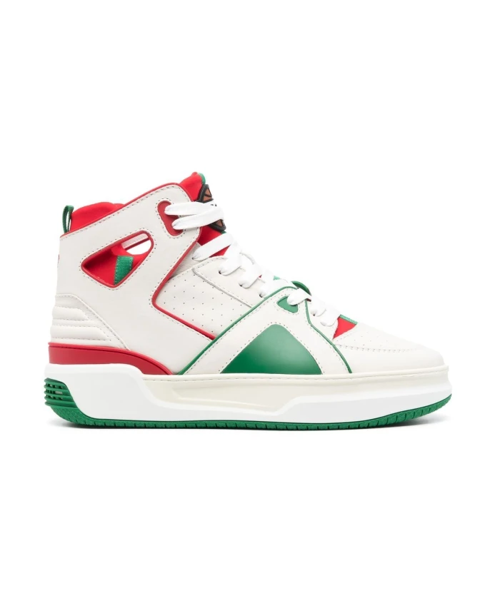 Белые кожаные кроссовки с вставками Just Don, мультиколор
Белые кожаные кроссовки с вставками Just Don, мультиколор