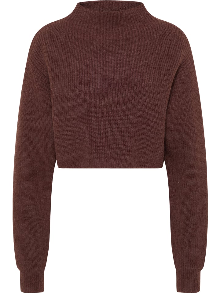 Женский вязаный свитер коричневого цвета IZIA
Женский вязаный свитер коричневого цвета IZIA