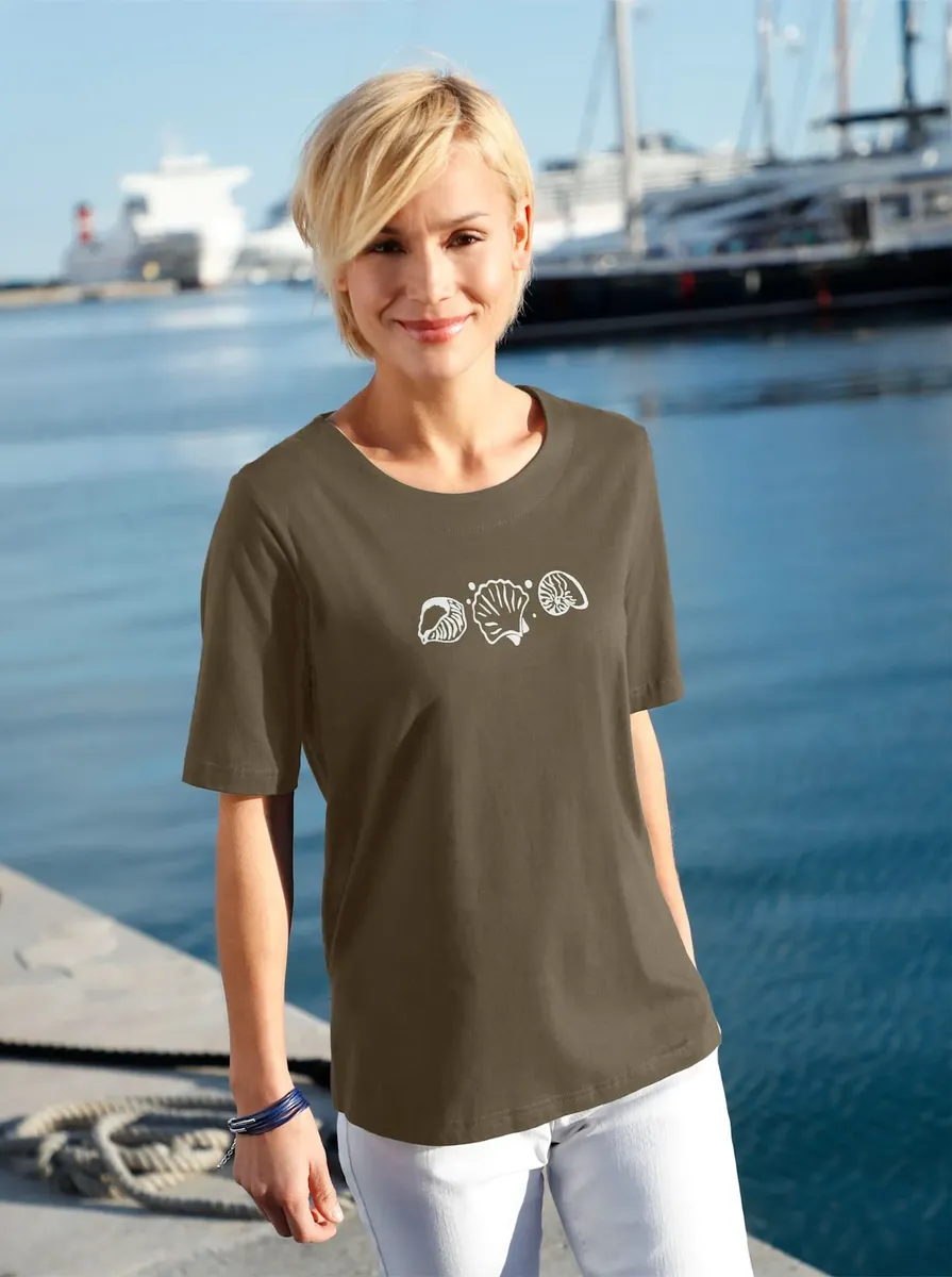 Рубашка с короткими рукавами в стиле casual Looks "Shirt", оливковый
Рубашка с короткими рукавами в стиле casual Looks "Shirt", оливковый