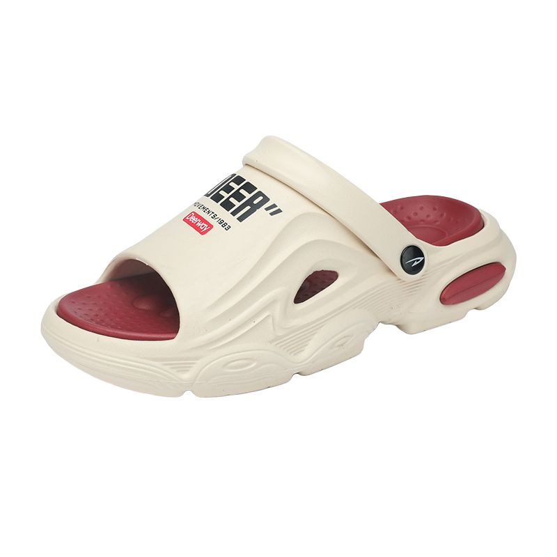 DEERWAY Резиновые противоскользящие износостойкие шлепанцы мужские бежево-коричневые, цвет Beige Brown
DEERWAY Резиновые противоскользящие износостойкие шлепанцы мужские бежево-коричневые, цвет Beige Brown