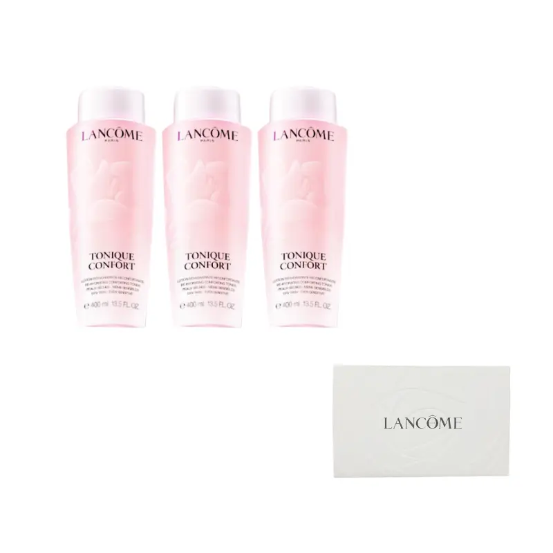 LANCOME LANKOU 3, прозрачный и большой розовый водный новый тоник увлажняющий, успокаивающий и питательный 200ml/400ml/400ml*2/400ml*3
LANCOME LANKOU 3, прозрачный и большой розовый водный новый тоник увлажняющий, успокаивающий и питательный 200ml/400ml/400ml*2/400ml*3
