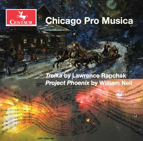 CD диск Neil / Chicago Pro Musica: Troika / Project Phoenix
CD диск Neil / Chicago Pro Musica: Troika / Project Phoenix