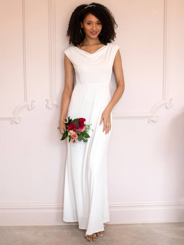 Свадебное платье с воротником-хомутом в стиле круиз Alie Street, Ivory
Свадебное платье с воротником-хомутом в стиле круиз Alie Street, Ivory