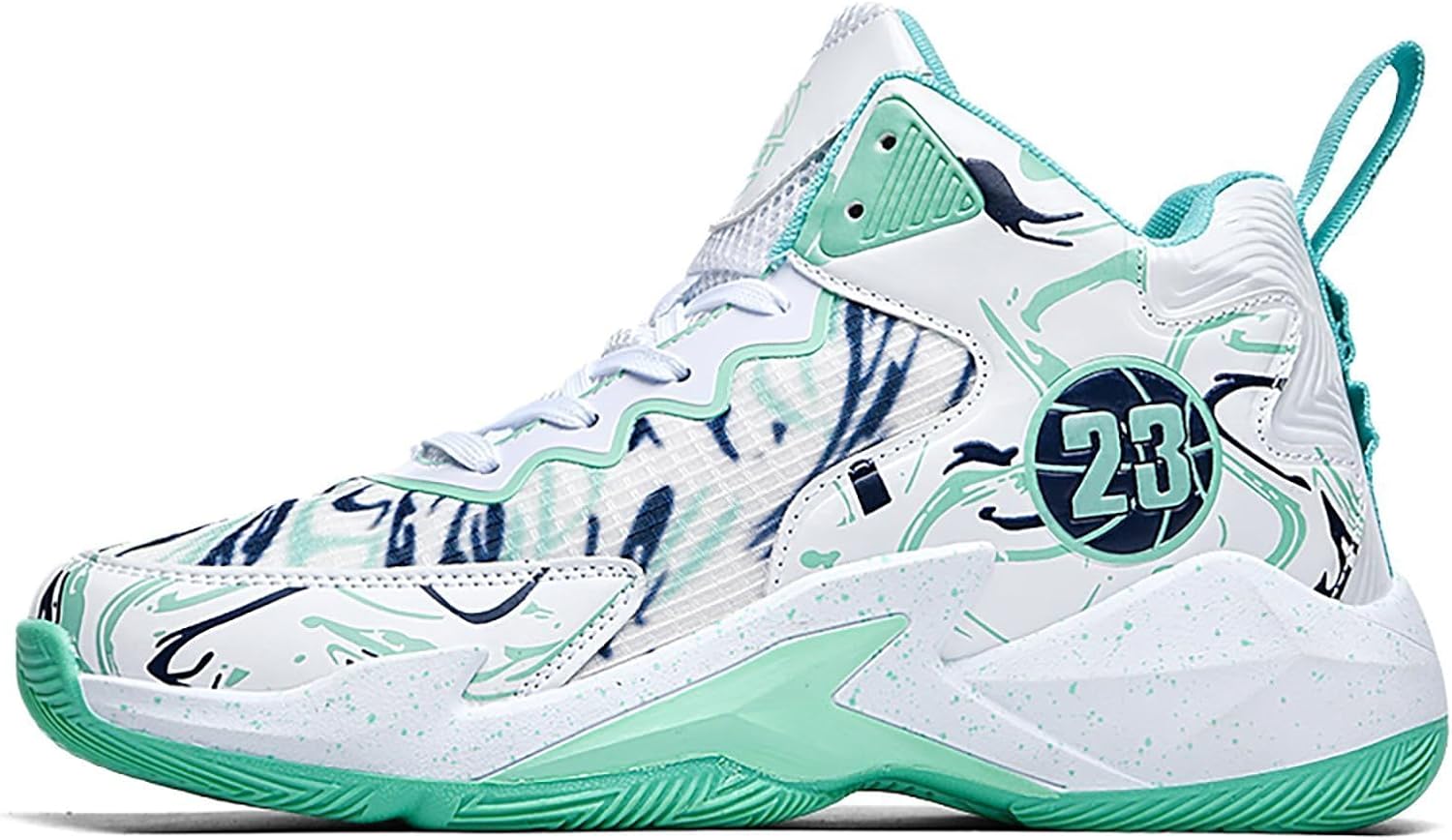 Мужские баскетбольные кроссовки с модным принтом Fazitiao, зеленый
Мужские баскетбольные кроссовки с модным принтом Fazitiao, зеленый