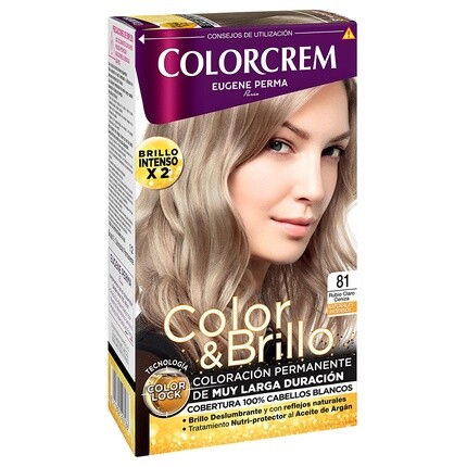 81 Светло-пепельный блондин, Colorcrem
81 Светло-пепельный блондин, Colorcrem