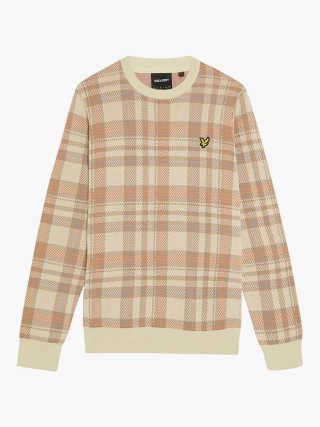 Свитер с клетчатым узором и круглым вырезом Lyle & Scott, Luna
Свитер с клетчатым узором и круглым вырезом Lyle & Scott, Luna