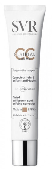 SVR Clairial CC Creme, темный крем-консилер, выравнивающий тон кожи, SPF50+, 40 мл Filorga
SVR Clairial CC Creme, темный крем-консилер, выравнивающий тон кожи, SPF50+, 40 мл Filorga
