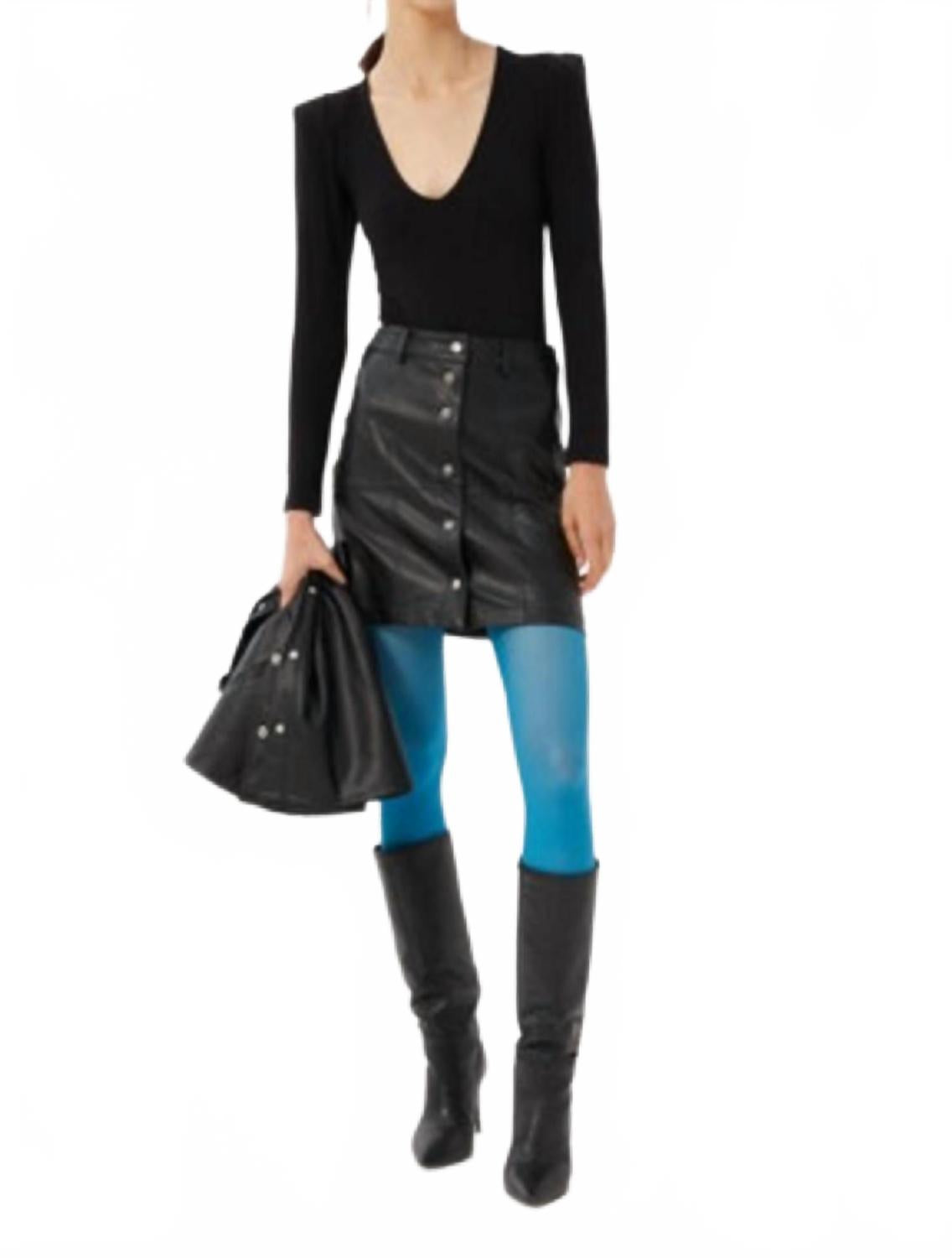 Брюма Мини-юбка в черном цвете DELUC
Брюма Мини-юбка в черном цвете DELUC