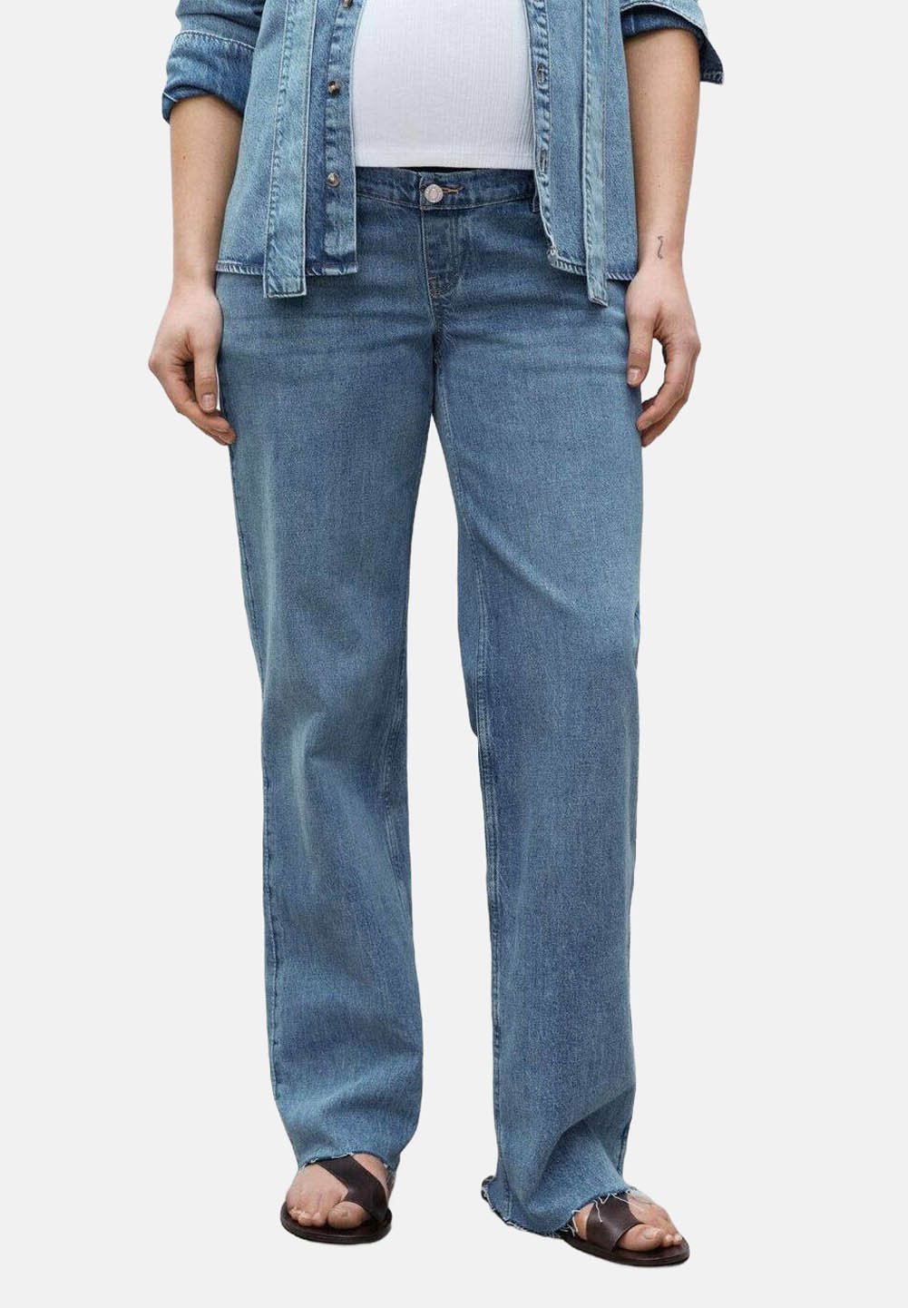 Джинсы прямого кроя Mango, синий
Джинсы прямого кроя Mango, синий
