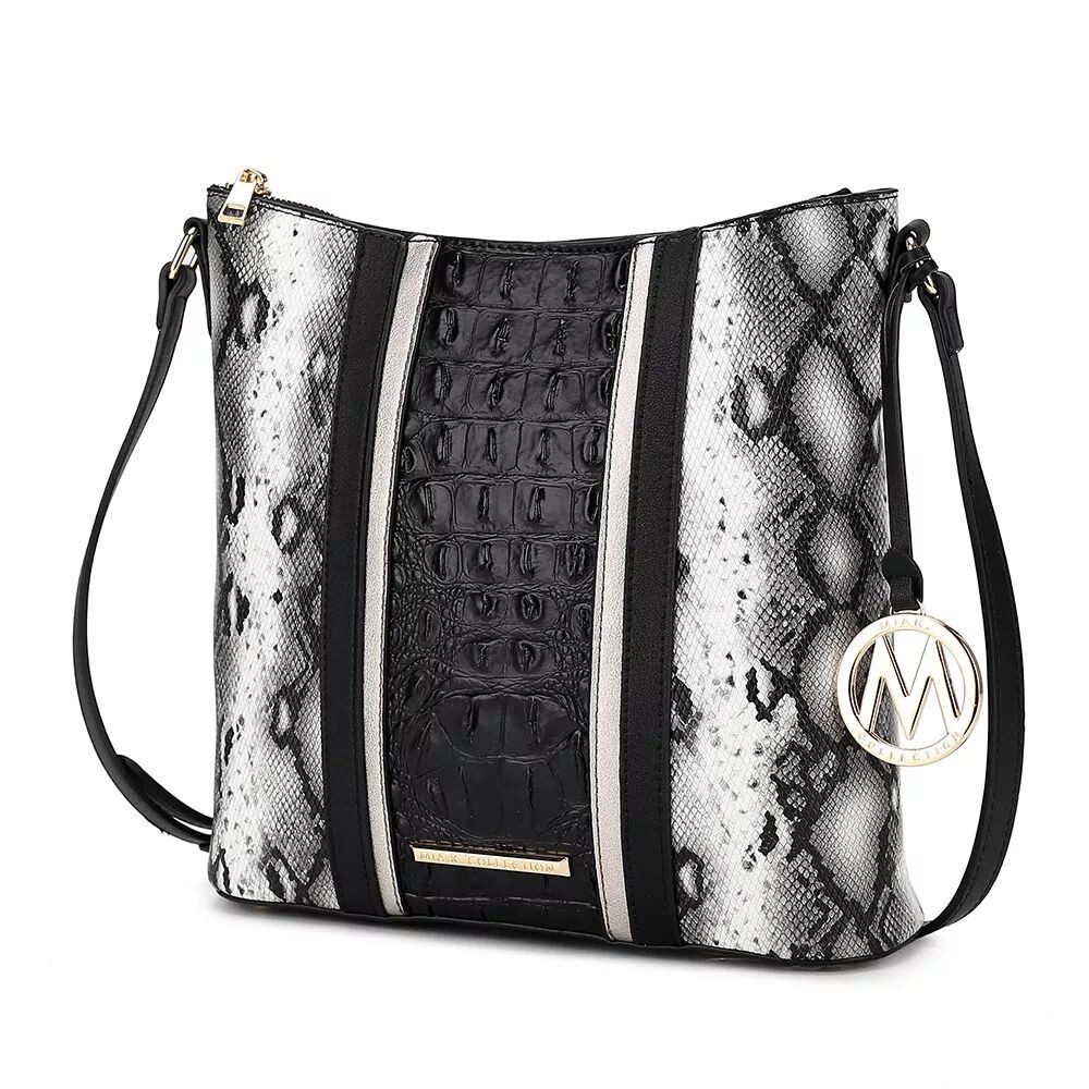 MKF Collection Сумка на плечо Meline из искусственного крокодила и змеи от Mia K MKF Collection, серо-коричневый
MKF Collection Сумка на плечо Meline из искусственного крокодила и змеи от Mia K MKF Collection, серо-коричневый