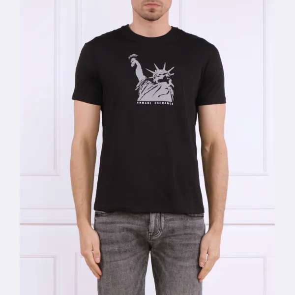 Футболка стандартного кроя Armani Exchange, черный
Футболка стандартного кроя Armani Exchange, черный