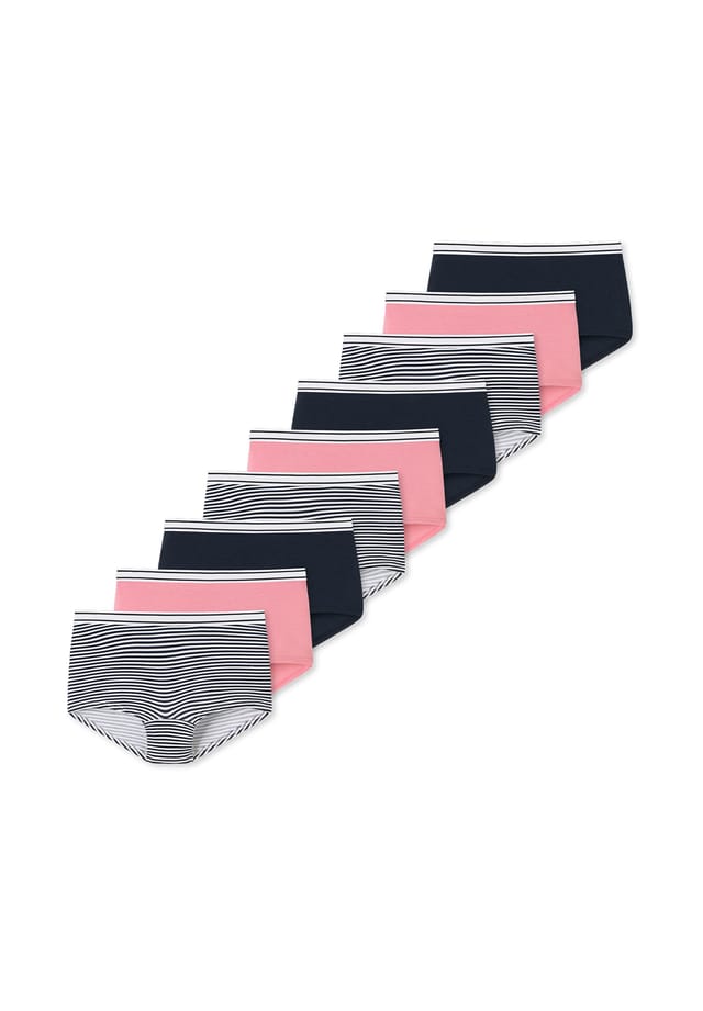 Короткие трусы упаковка из 9 шт. для девочек-подростков органический хлопок 95/5 Schiesser, мультиколор
Короткие трусы упаковка из 9 шт. для девочек-подростков органический хлопок 95/5 Schiesser, мультиколор