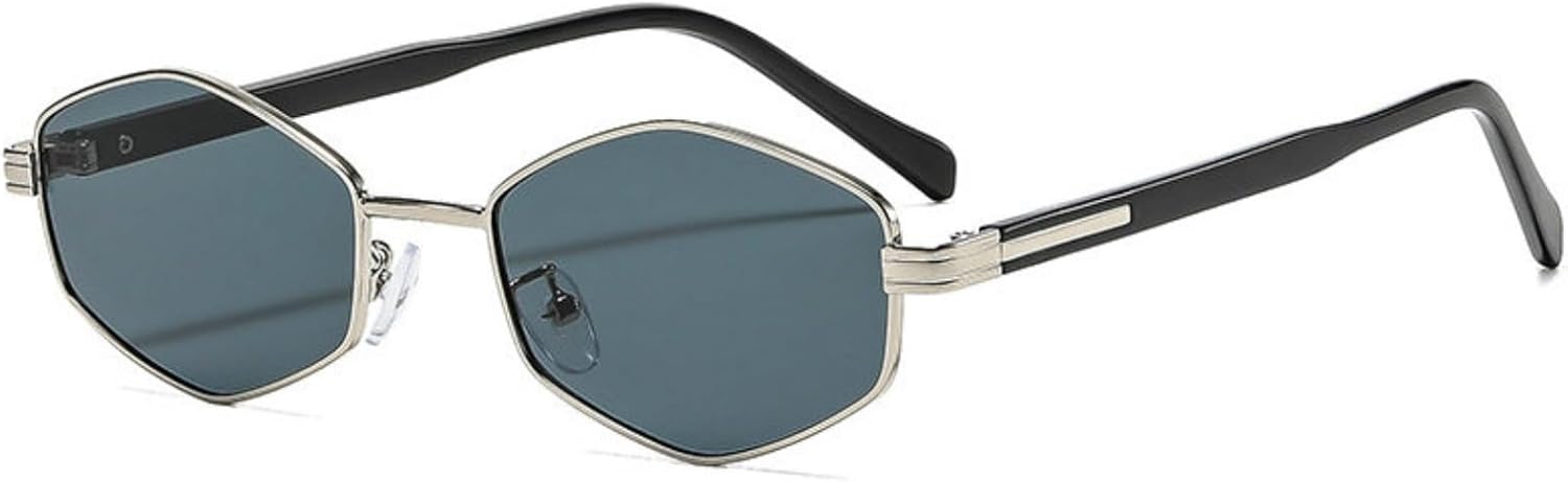 Солнцезащитные очки Willochra в стиле ретро с неровной металлической оправой для женщин и мужчин, 2026 год, модный винтажный шик, маленькая узкая золотая оправа, черные солнцезащитные очки, C3
Солнцезащитные очки Willochra в стиле ретро с неровной металлической оправой для женщин и мужчин, 2026 год, модный винтажный шик, маленькая узкая золотая оправа, черные солнцезащитные очки, C3