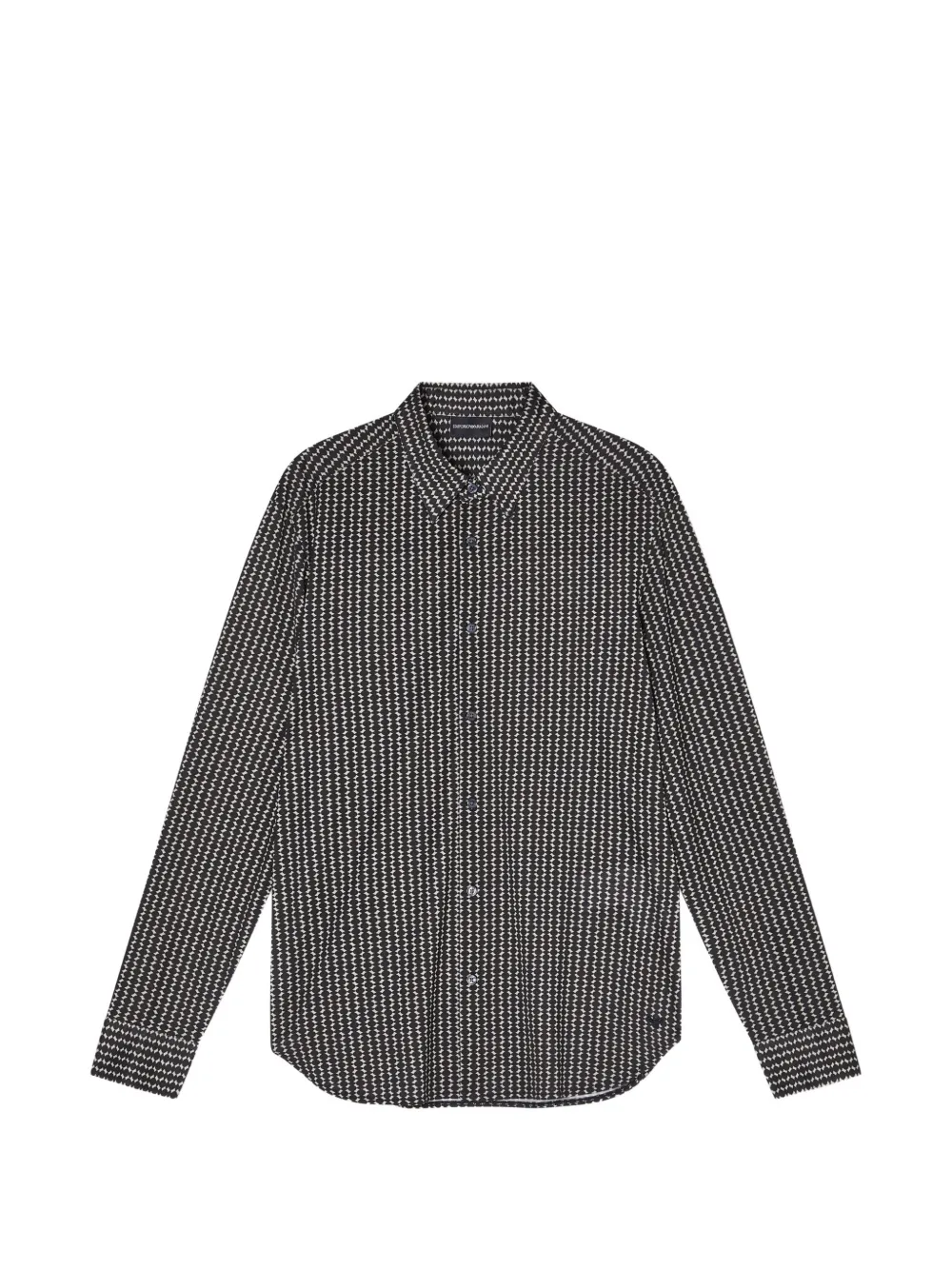 Рубашка с узором Emporio Armani, черный
Рубашка с узором Emporio Armani, черный