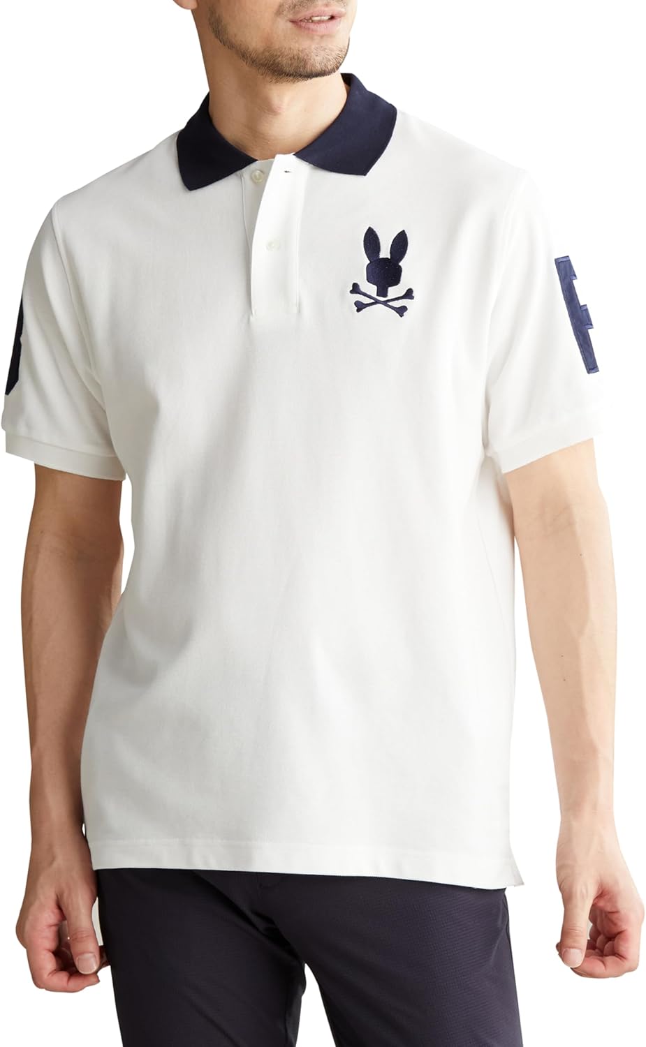 Мужское поло Psycho Bunny Classic 141226PB508800L, белые
Мужское поло Psycho Bunny Classic 141226PB508800L, белые