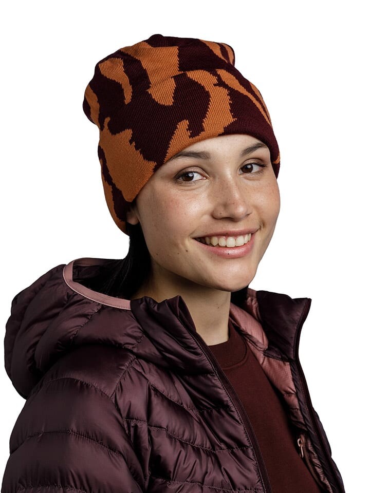 Шапка Buff Kyre, цвет bordeaux/orange 
Шапка Buff Kyre, цвет bordeaux/orange