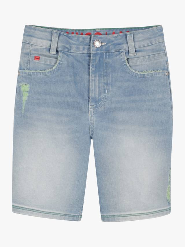 Детские бермуды HUGO свободного покроя из денима HUGO BOSS, Bleach Grows
Детские бермуды HUGO свободного покроя из денима HUGO BOSS, Bleach Grows