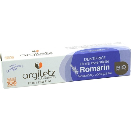 Зубная паста с розмарином 75 мл Argiletz
Зубная паста с розмарином 75 мл Argiletz